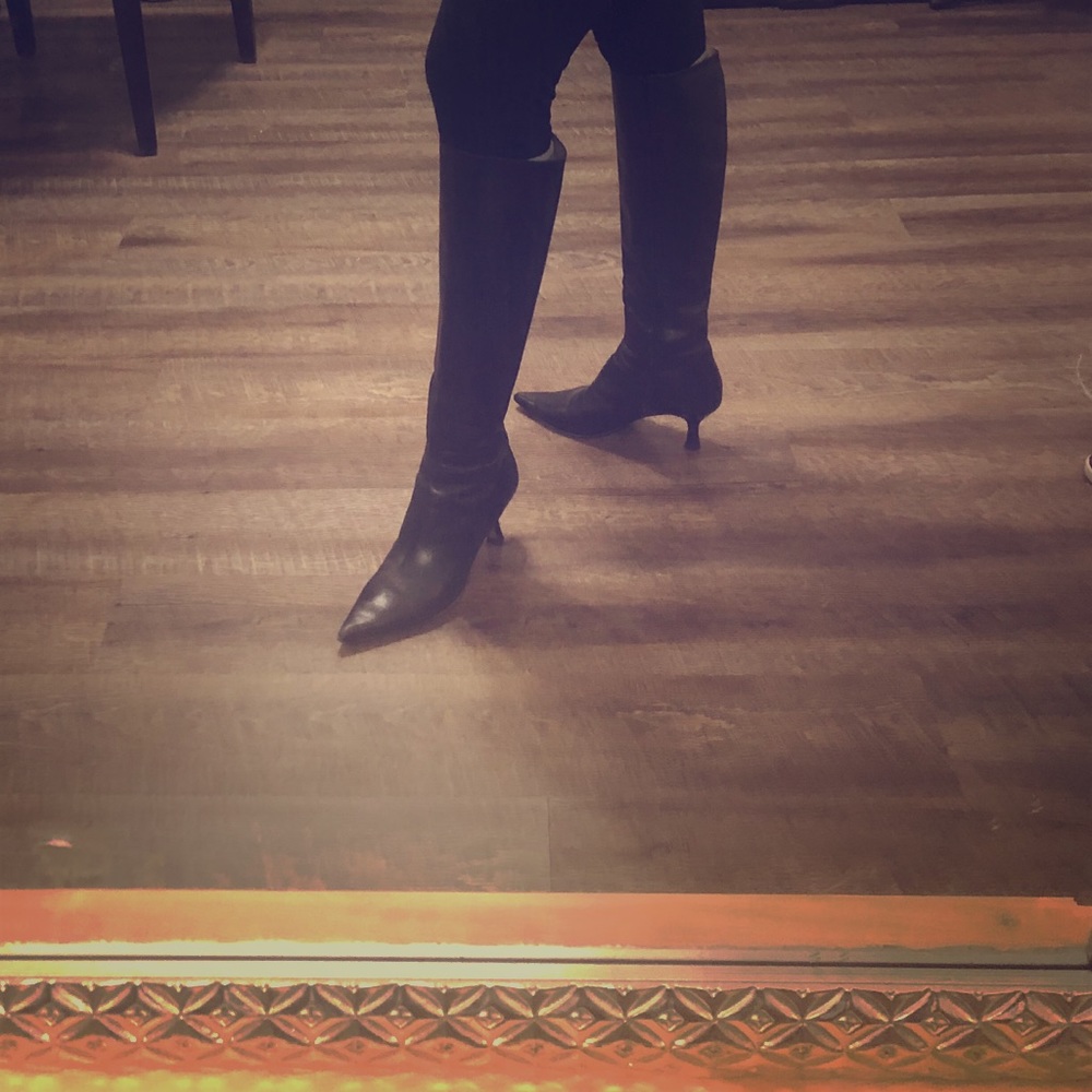 Michael Kors black boots